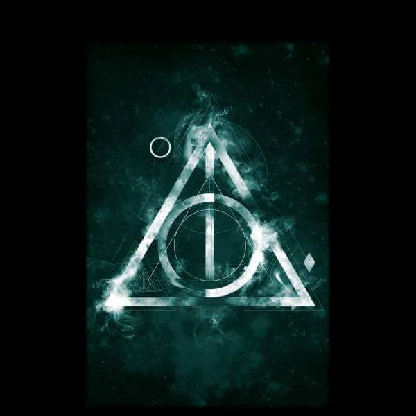 Harry Potter Hallows Painted trui - Zwart