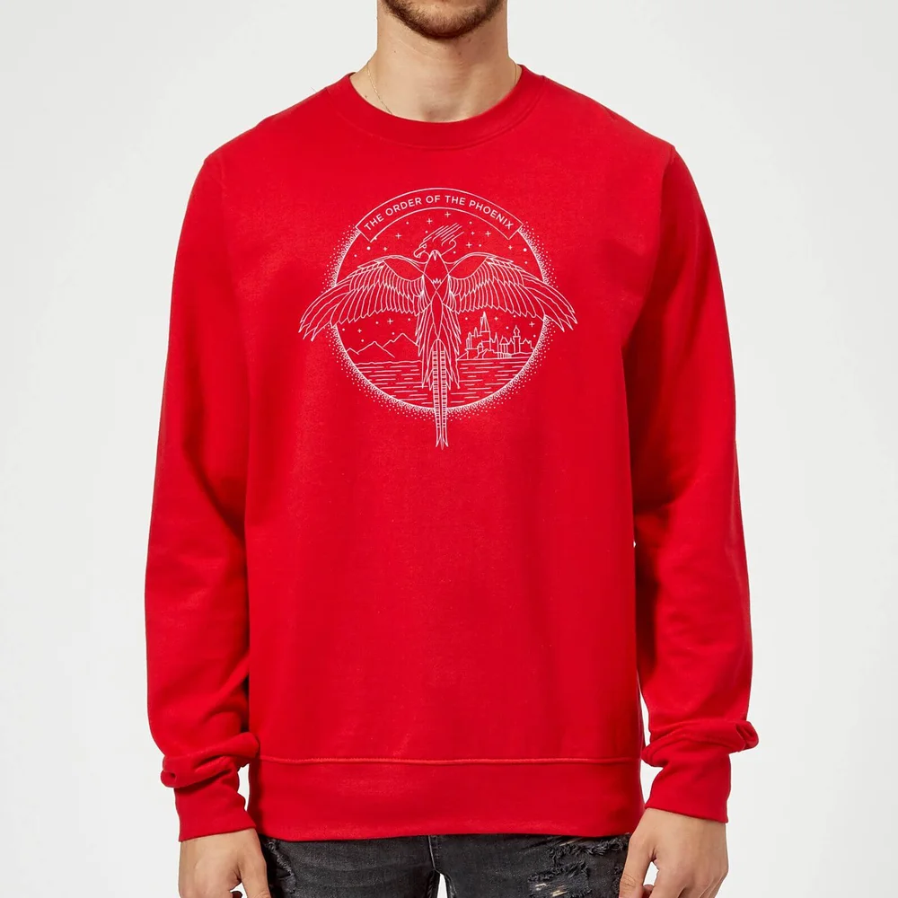 Harry Potter Order Of The Phoenix trui - Rood - S Afbeelding 1