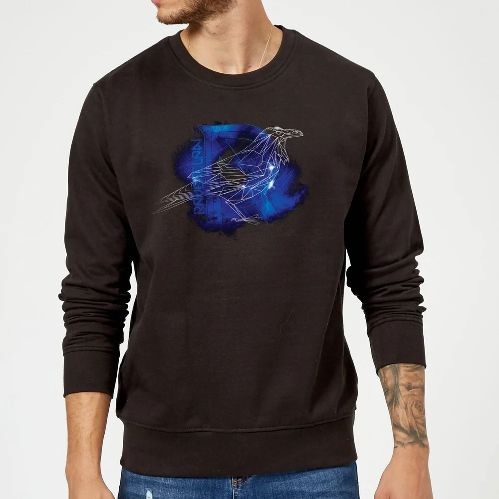 Harry Potter Ravenclaw Geometric trui - Zwart - S Afbeelding 1