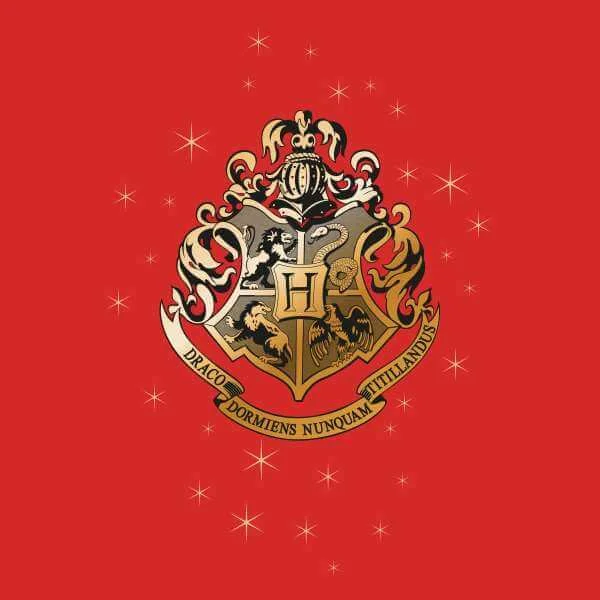 Harry Potter Star Hogwarts Gold Crest trui - Rood