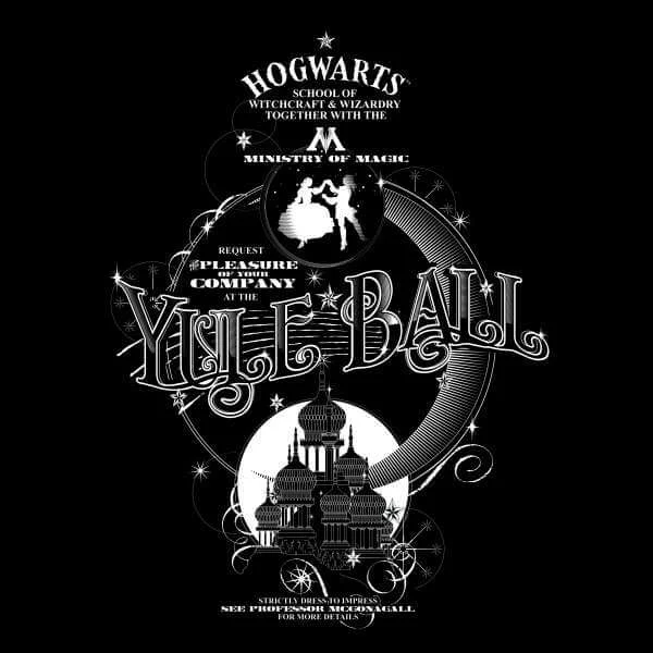 Harry Potter Yule Ball trui - Zwart