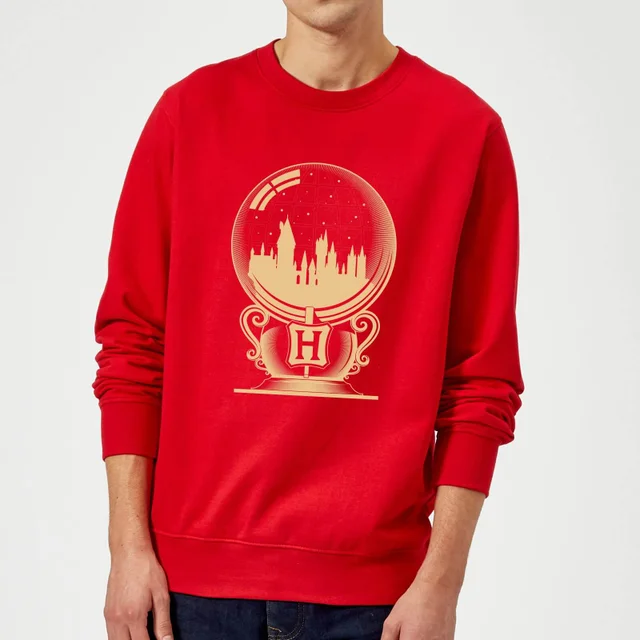 Harry Potter Hogwarts Snowglobe trui - Rood