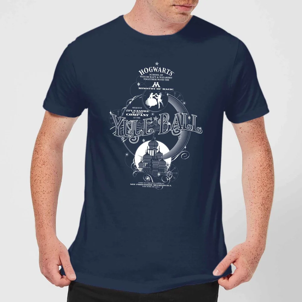 Harry Potter Yule Ball t-shirt - Navy - S Afbeelding 1