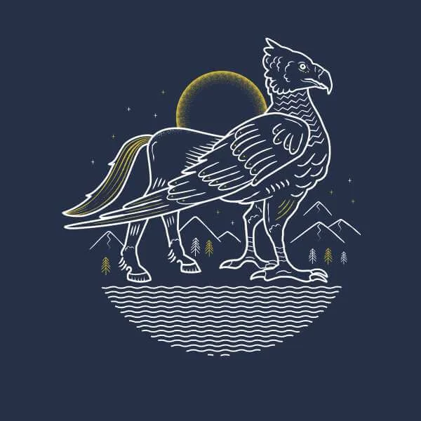 Harry Potter Scheurbek t-shirt - Navy