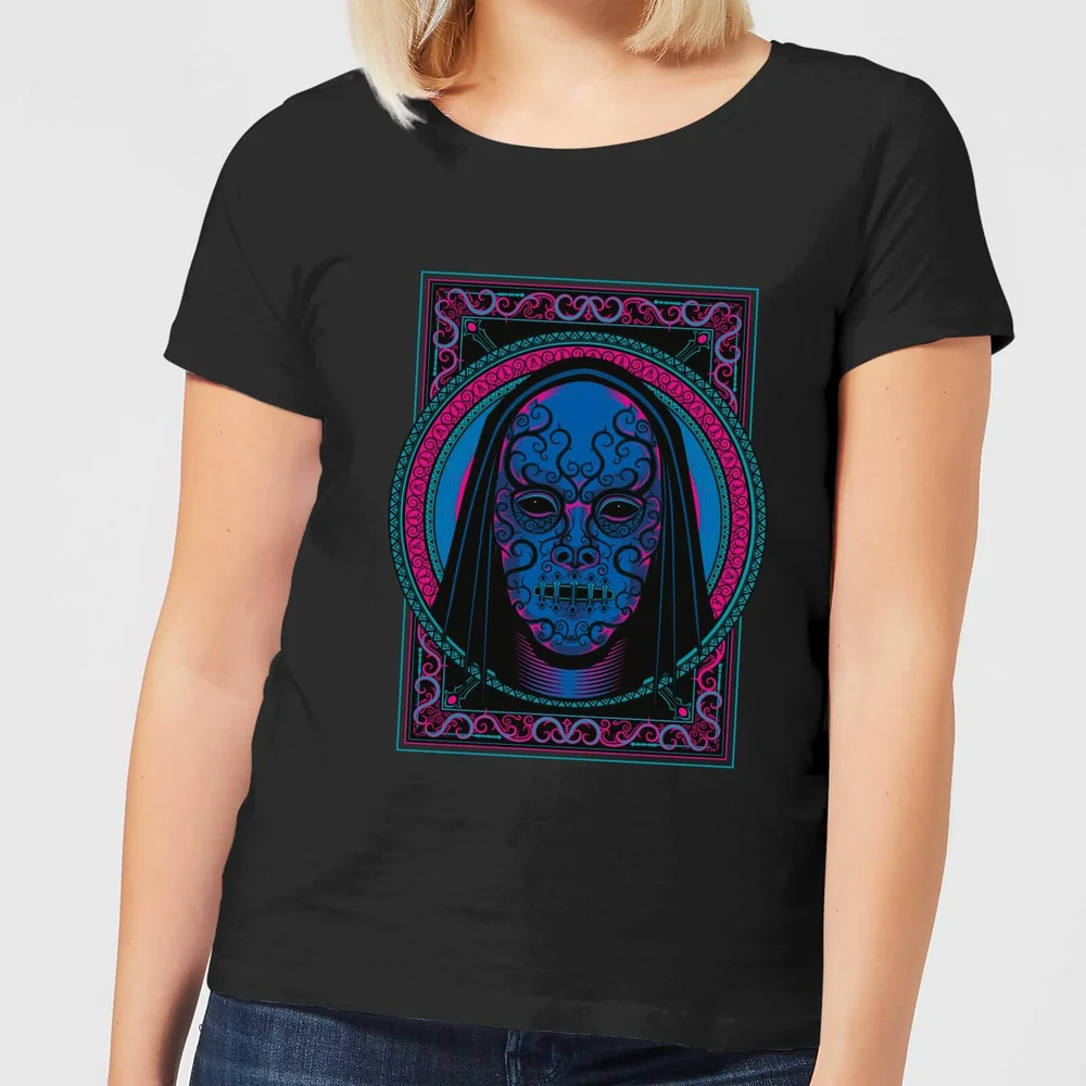 Harry Potter Death Mask dames t-shirt - Zwart - XS Afbeelding 1
