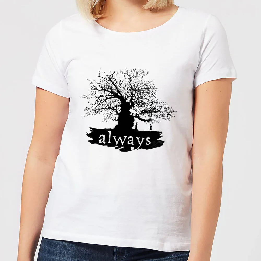 Harry Potter Always Tree dames t-shirt - Wit - XS Afbeelding 1