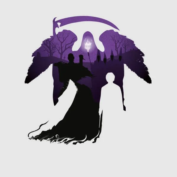 Harry Potter Gravestone dames t-shirt - Grijs