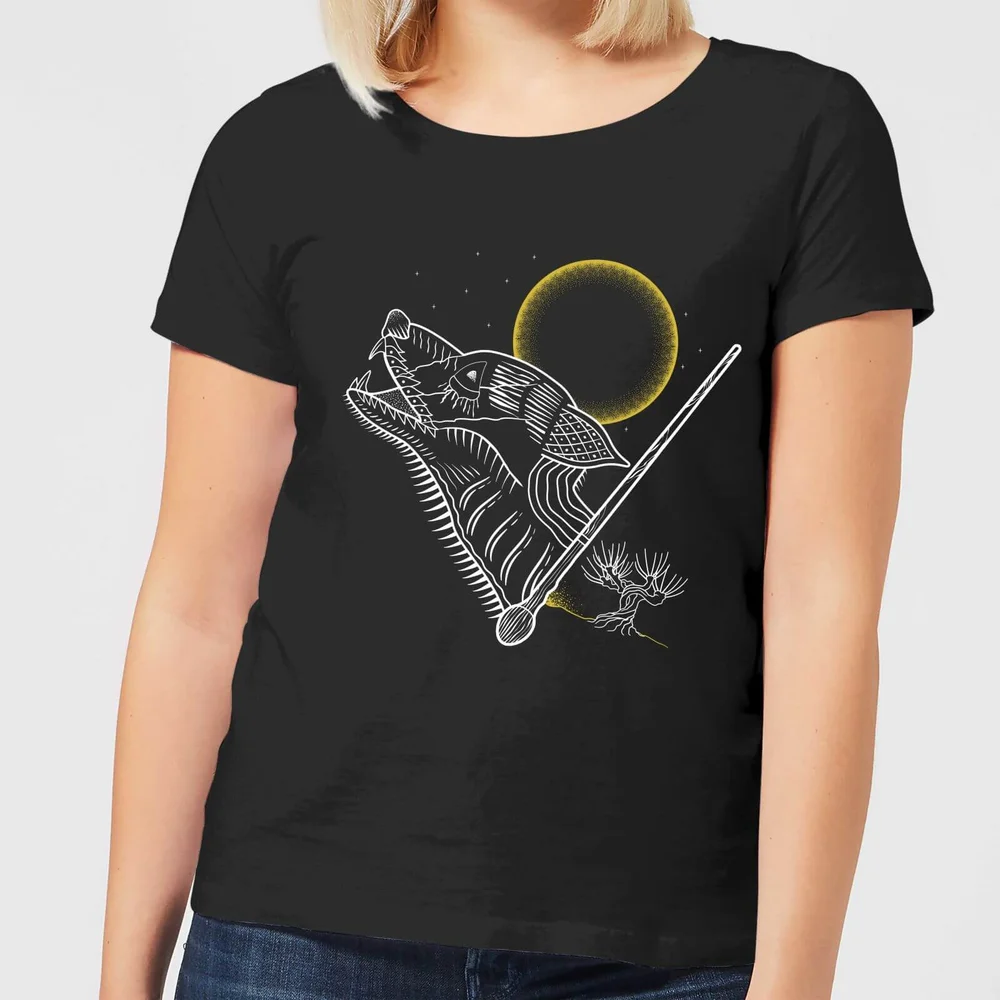 Harry Potter Lupin dames t-shirt - Zwart - S Afbeelding 1