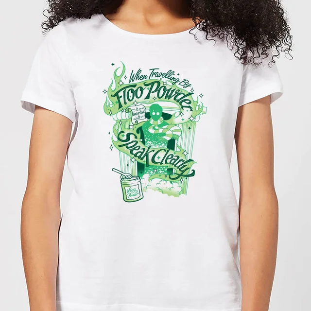 Harry Potter Floo Powder dames t-shirt - Wit