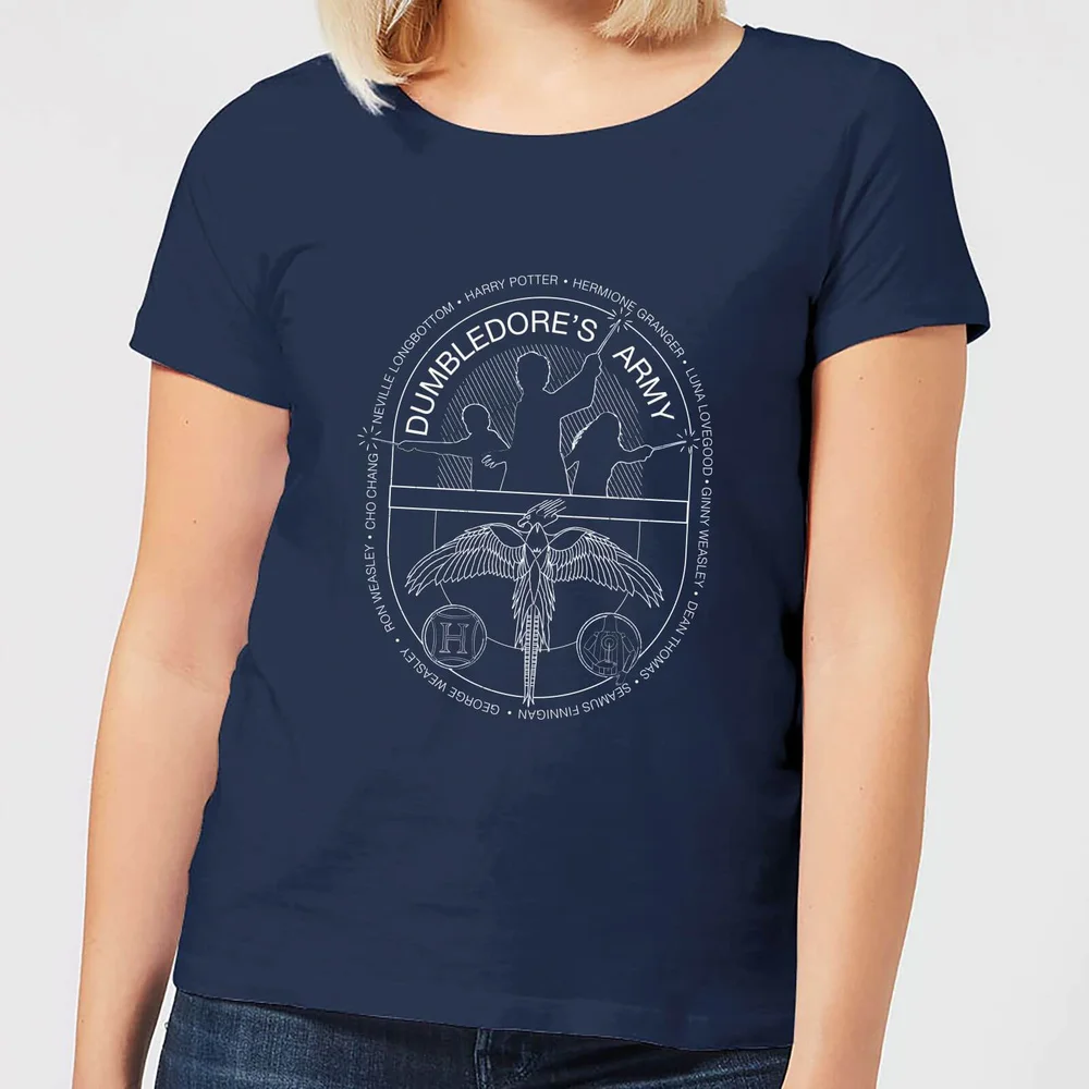 Harry Potter Dumbledore's Army dames t-shirt - Navy - S Afbeelding 1