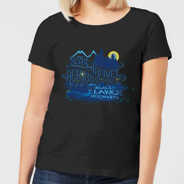 Harry Potter First Years dames t-shirt - Zwart