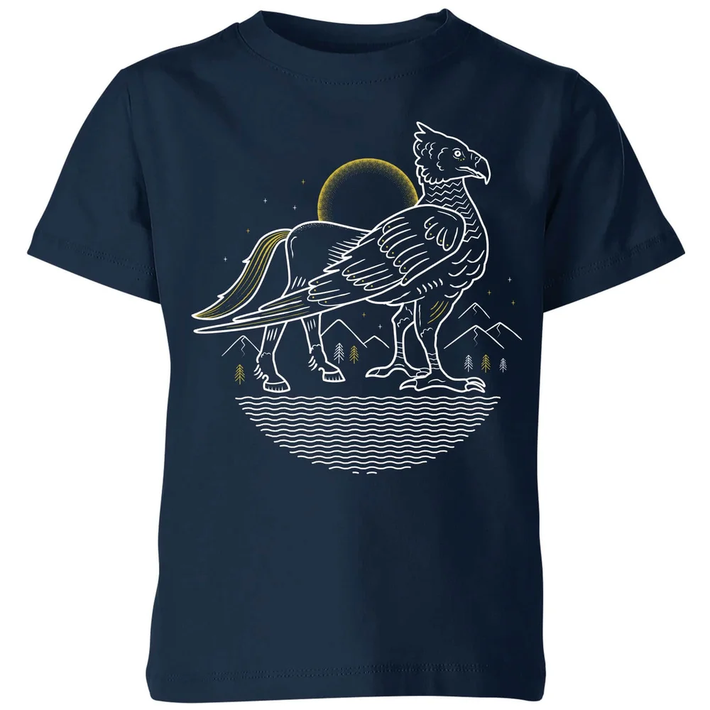 Harry Potter Scheurbek kinder t-shirt - Navy - 98/104 (3-4 jaar) Afbeelding 1