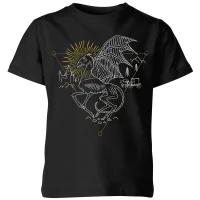 Harry Potter Thestral kinder t-shirt - Zwart - undefined undefined