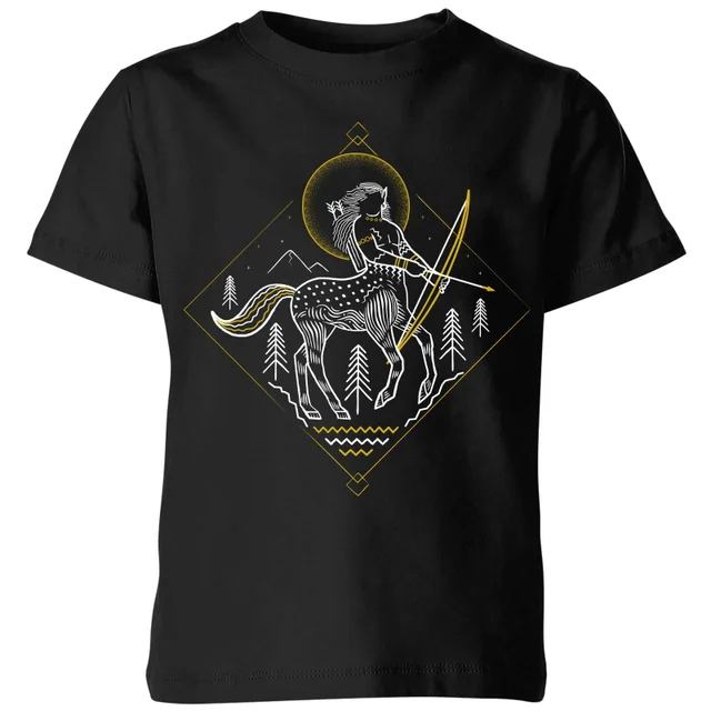 Harry Potter Ban de Centaur kinder t-shirt - Zwart
