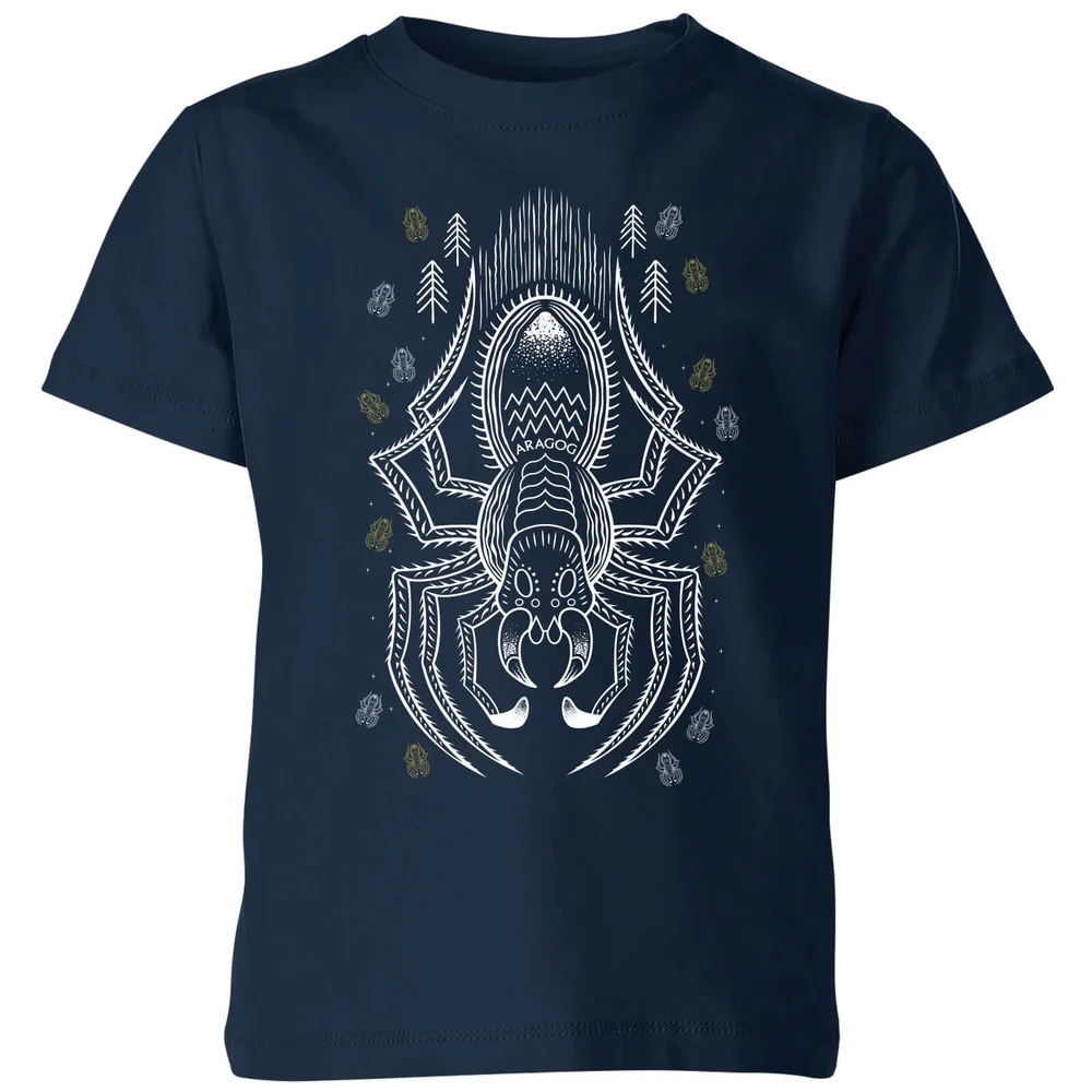 Harry Potter Aragog kinder t-shirt - Navy - 98/104 (3-4 jaar) Afbeelding 1