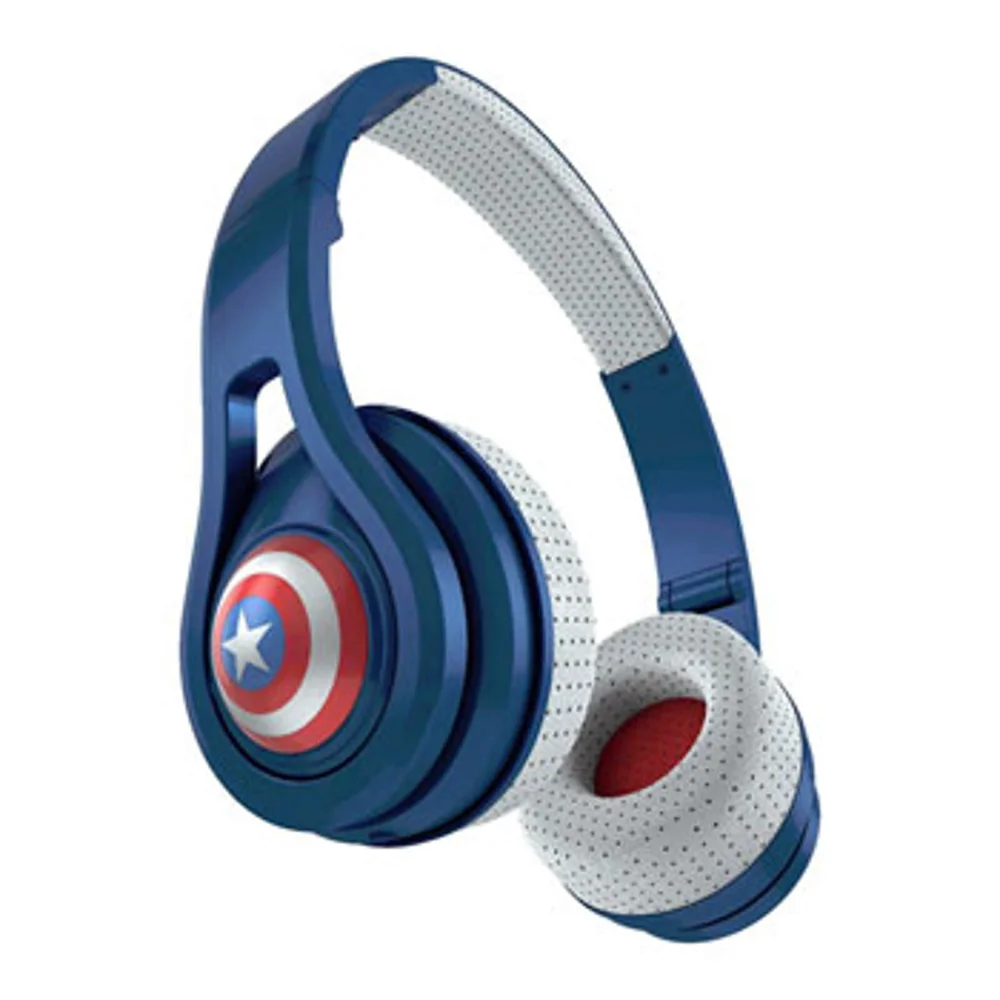 SMS Audio Marvel Avengers Headphones, Collector's Edition - Captain America Afbeelding 1