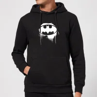 Justice League Graffiti Batman Hoodie - Black