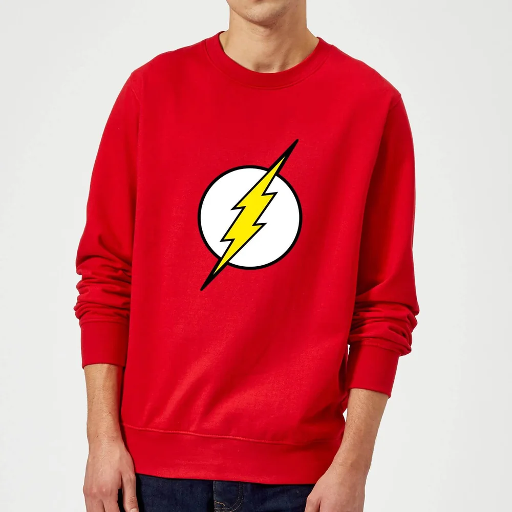Justice League Flash Logo Sweatshirt - Red - S Afbeelding 1