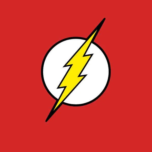 Justice League Flash Logo Sweatshirt - Red