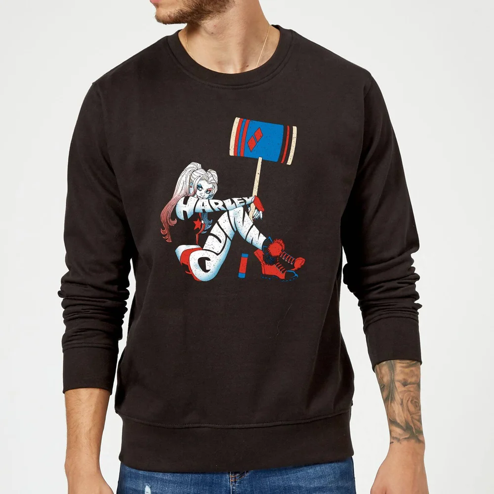 Batman Harley Quinn Sweatshirt - Black - S Afbeelding 1