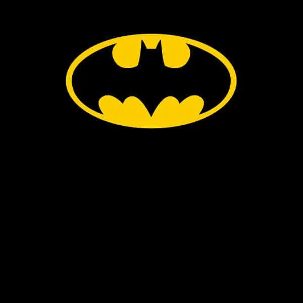 Justice League Batman Logo Sweatshirt - Black