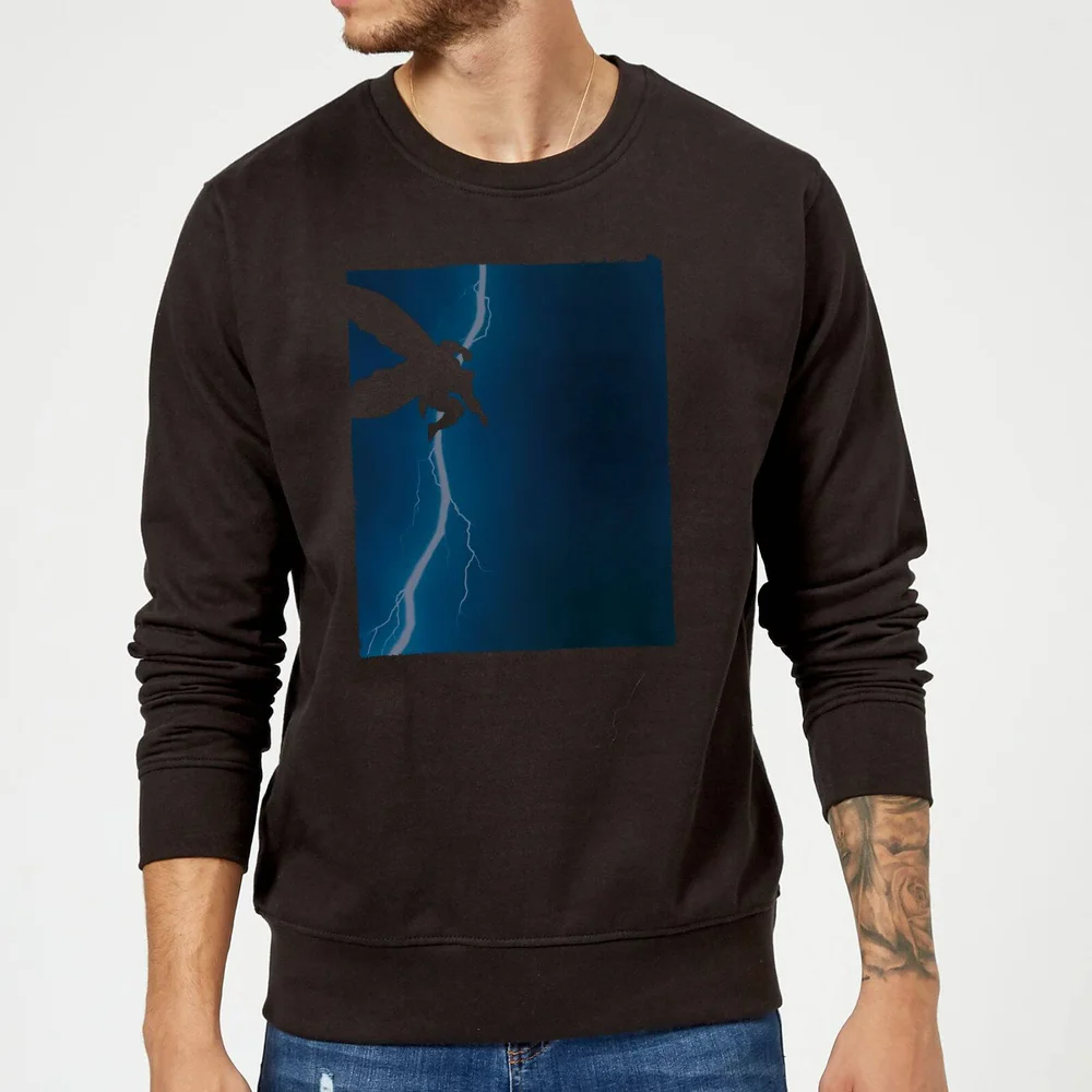 Batman The Dark Knight Returns Cover Sweatshirt - Black - S Afbeelding 1