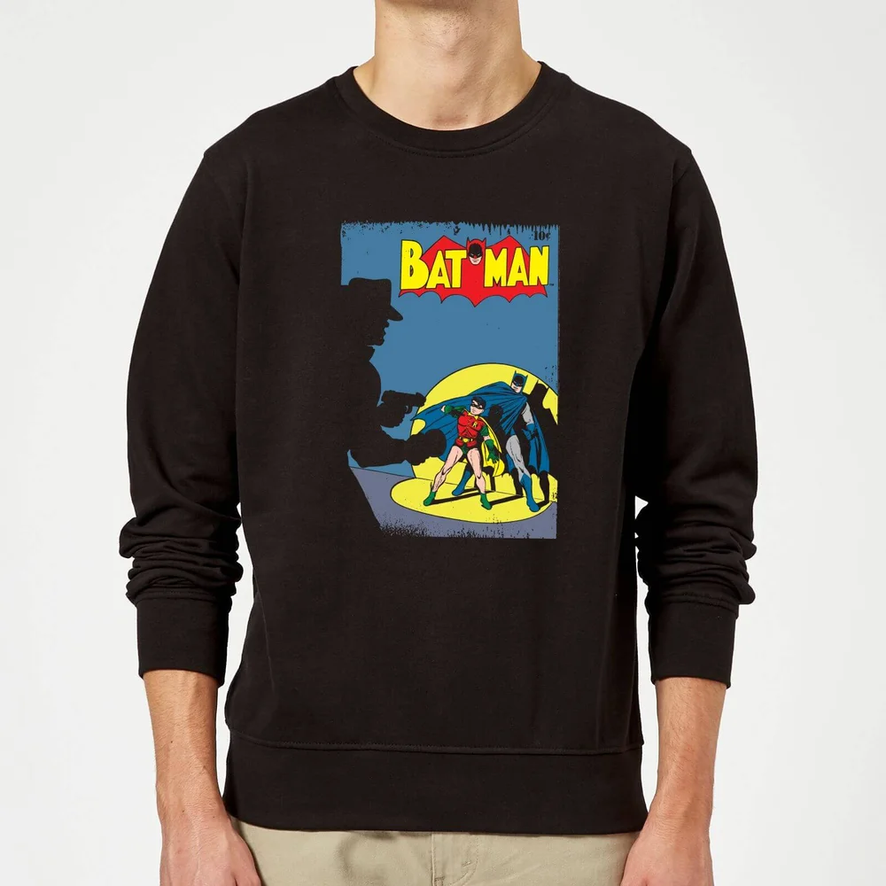 Batman Batman Cover Sweatshirt - Black - S Afbeelding 1