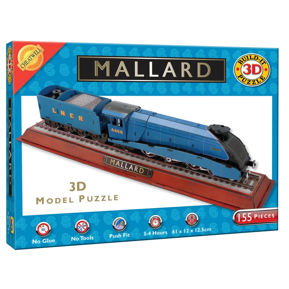 Build it 3D Wilde eend puzzel Afbeelding 1