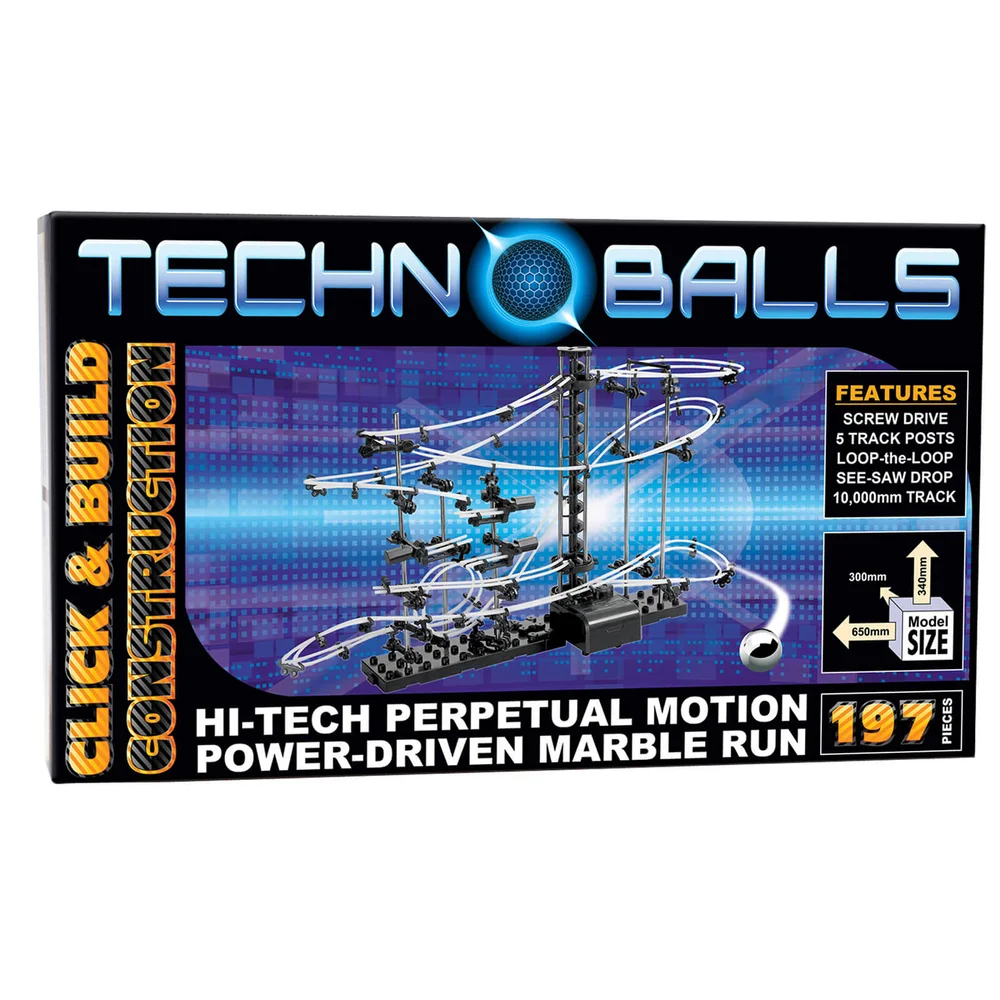 Techno Balls 197 stuk marble run Afbeelding 1