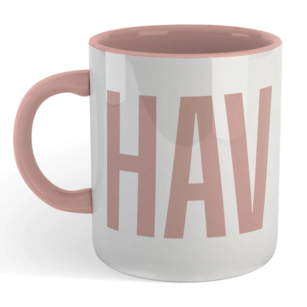Chav Mug - White/Pink Afbeelding 1