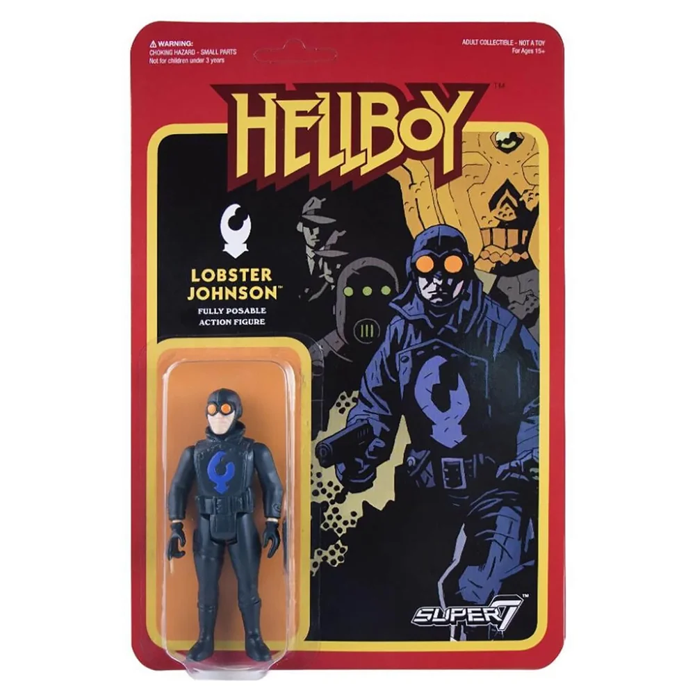 Super7 Hellboy ReAction Figuur - Kreeft Johnson Afbeelding 1