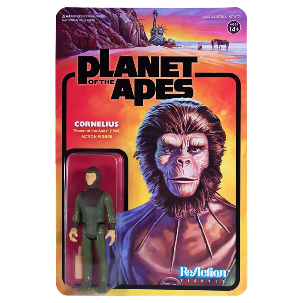 Super7 Planet of the Apes Wave 1 Cornelius ReAction Figure Afbeelding 1