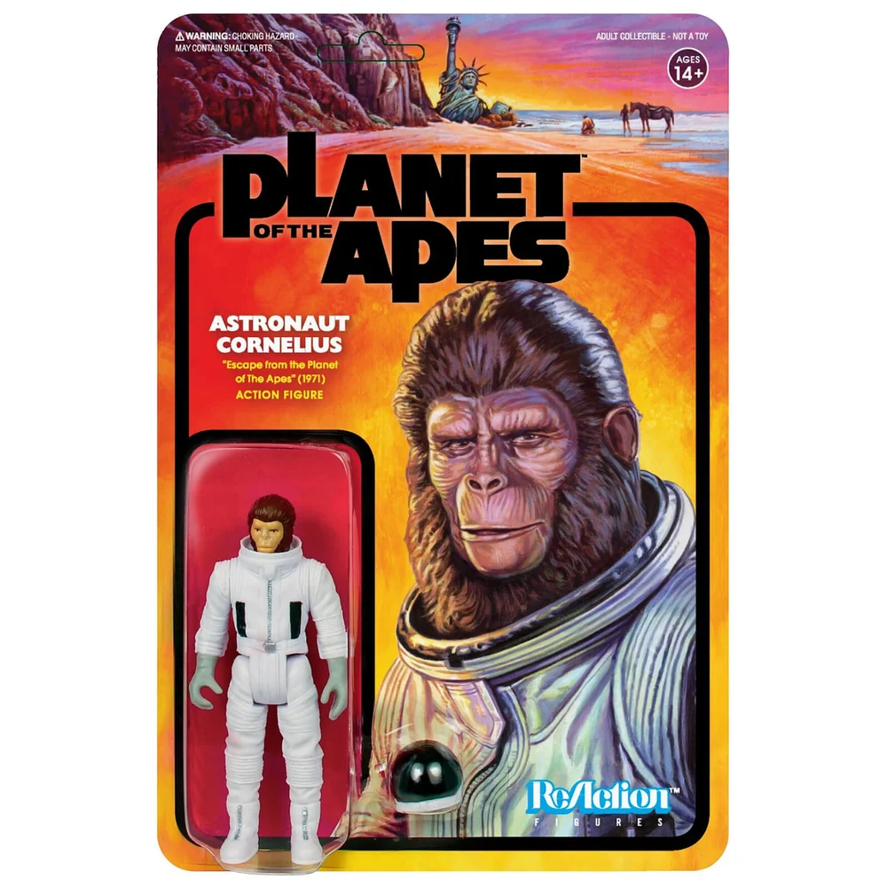 Super7 Planet of the Apes Wave 2 Cornelius (Astronaut) ReAction Figure Afbeelding 1