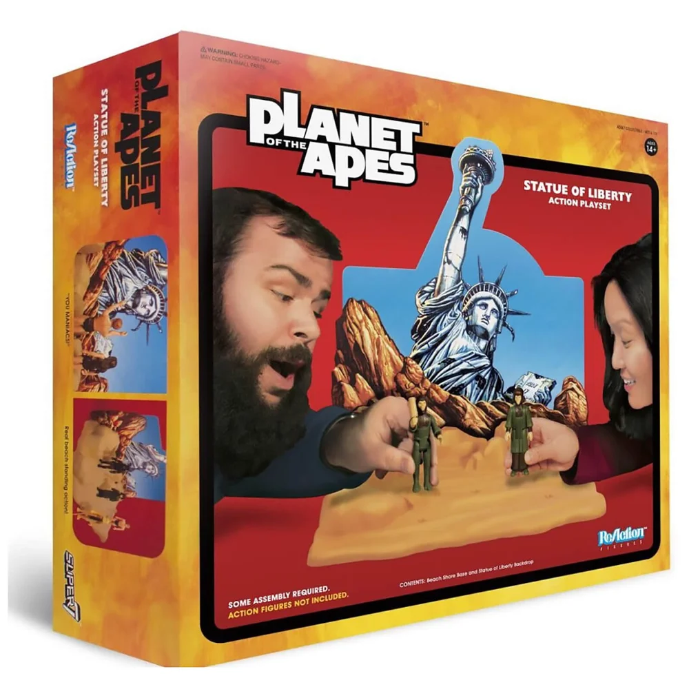 Super7 Planet of The Apes Wave 2 ReAction Playlet Afbeelding 1