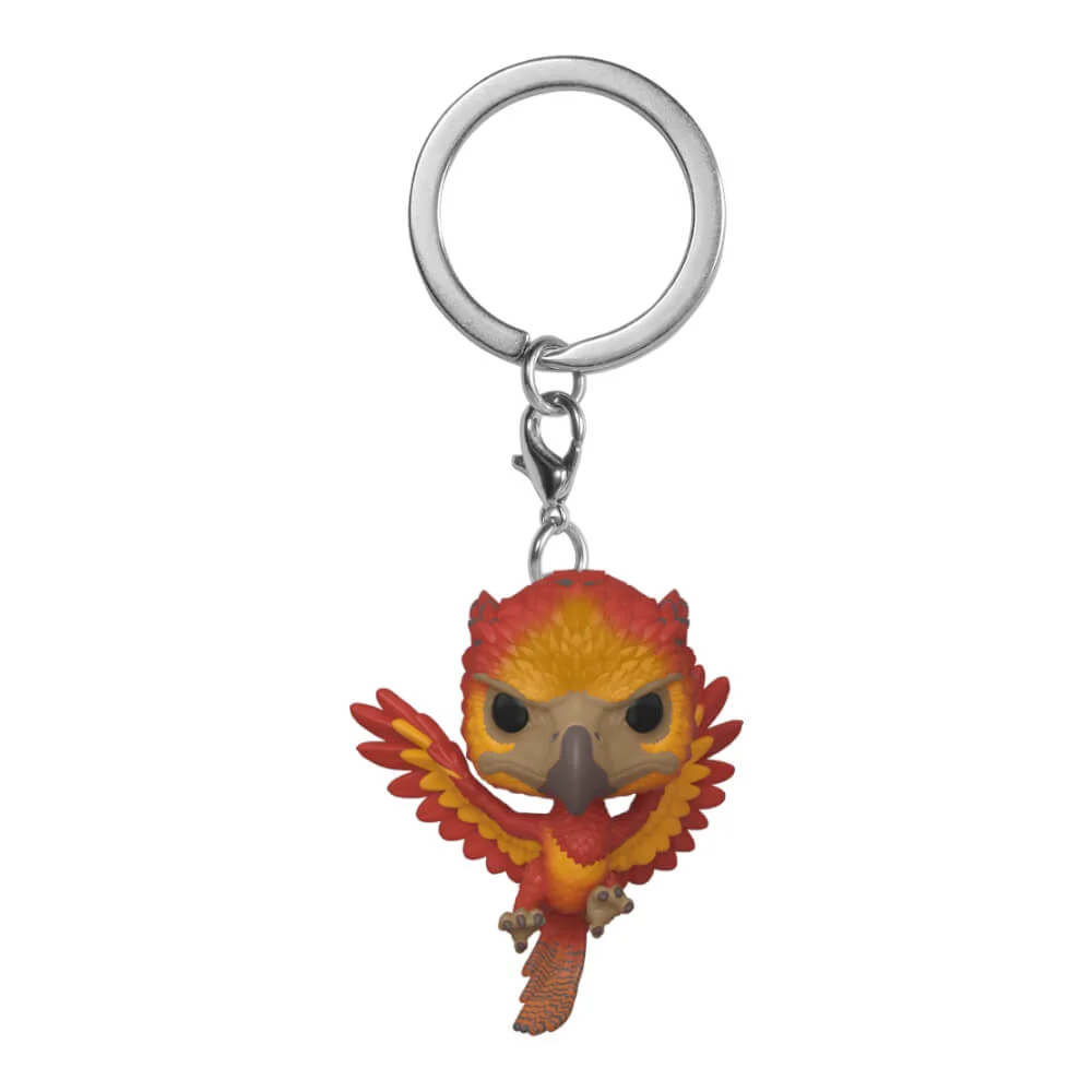 Harry Potter Fawkes Pop! Keychain Afbeelding 1