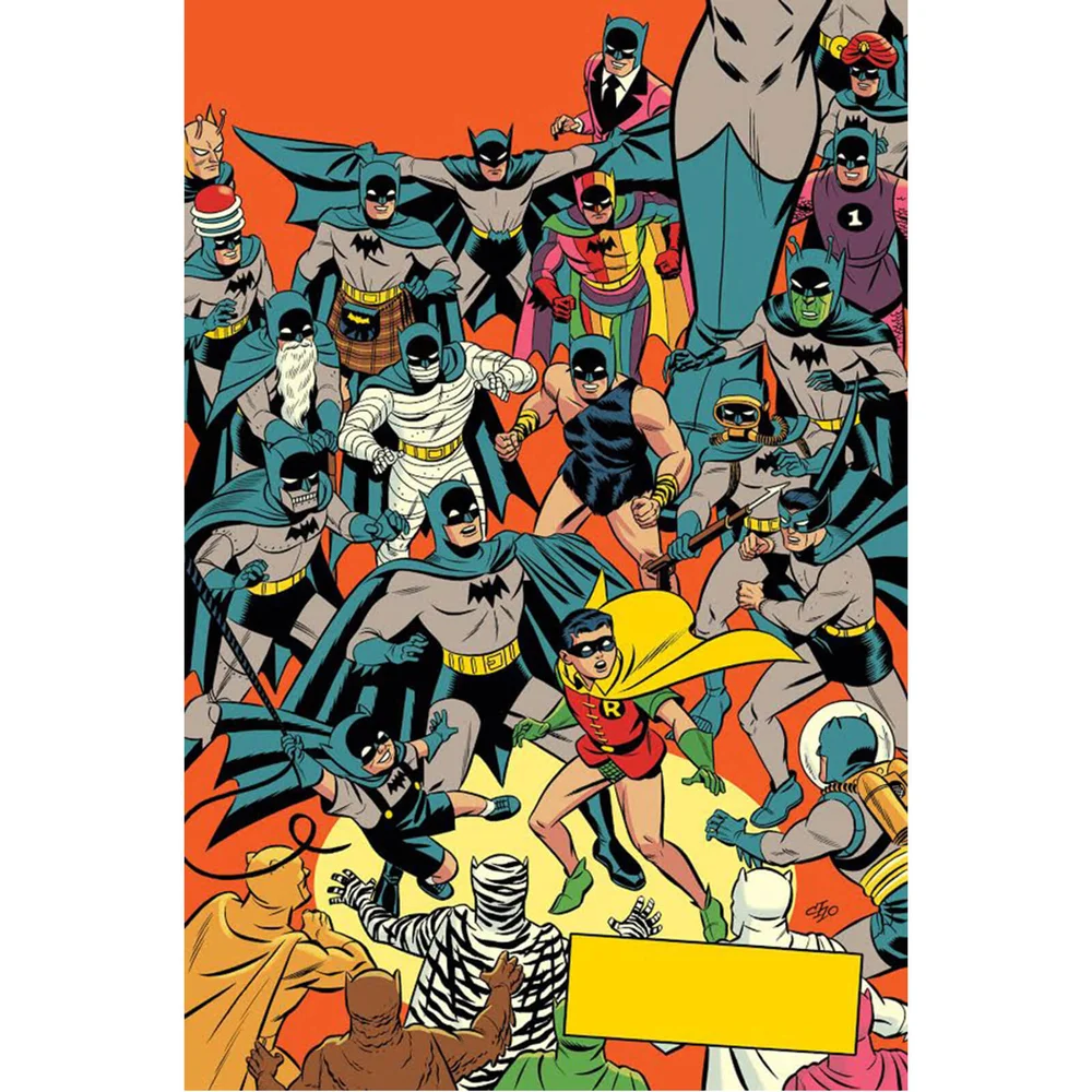 Detective Comics Batman nummer #1000 - 1950's Variant Cover-editie Afbeelding 1