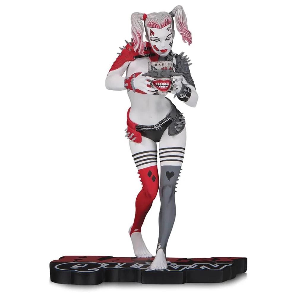 DC Collectibles Comics Red, White & Black Statue Harley Quinn by Greg Horn 16 cm Afbeelding 1