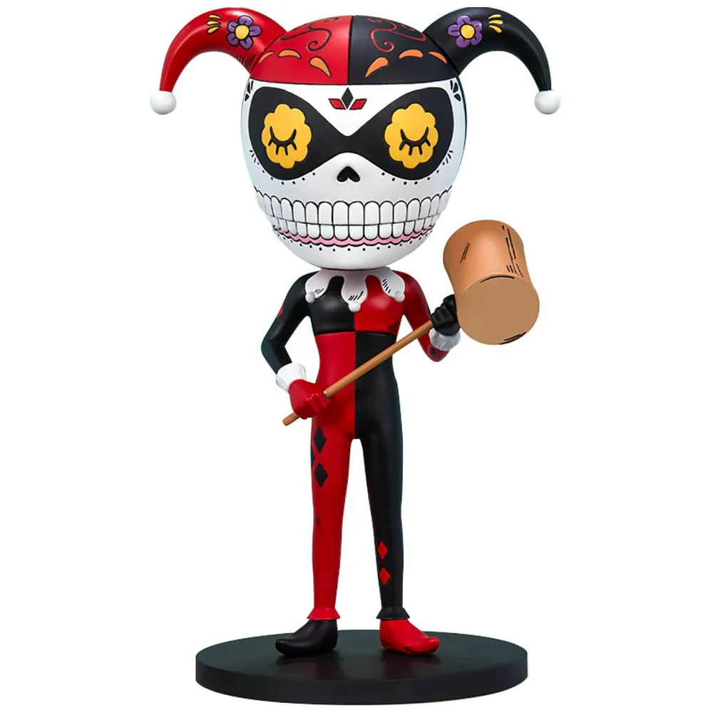 Sideshow Collectibles DC Comics - Designer PVC Statue Harley Quinn Calavera 19 cm Afbeelding 1