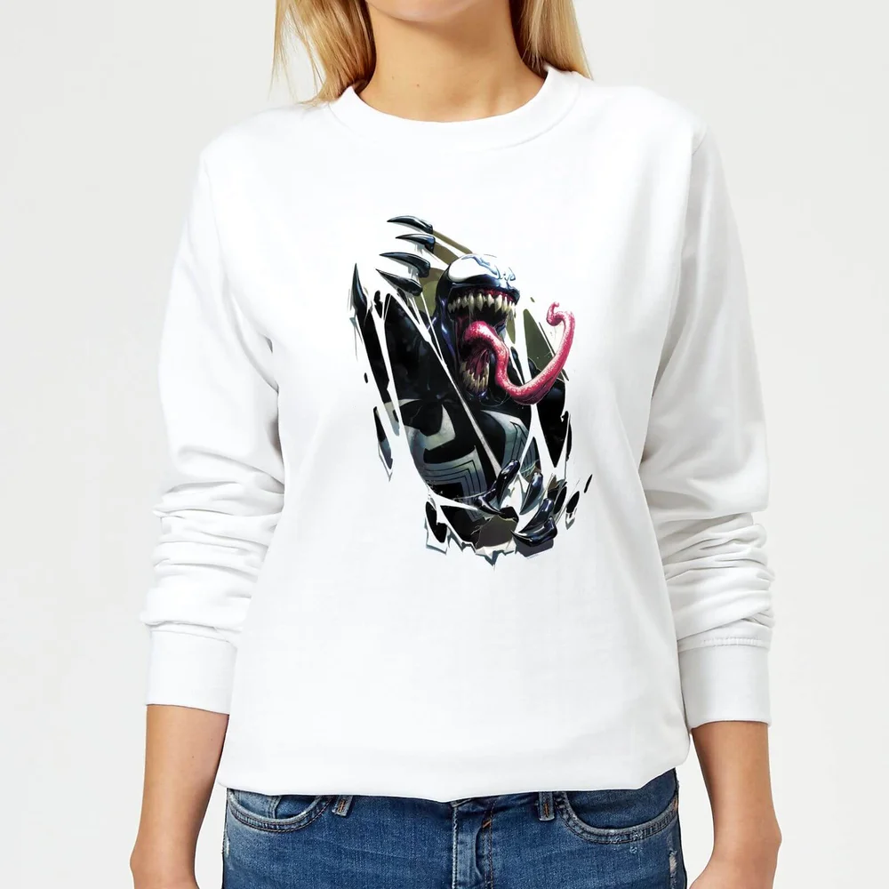 Marvel Venom Inside Me dames trui - Wit - XS Afbeelding 1
