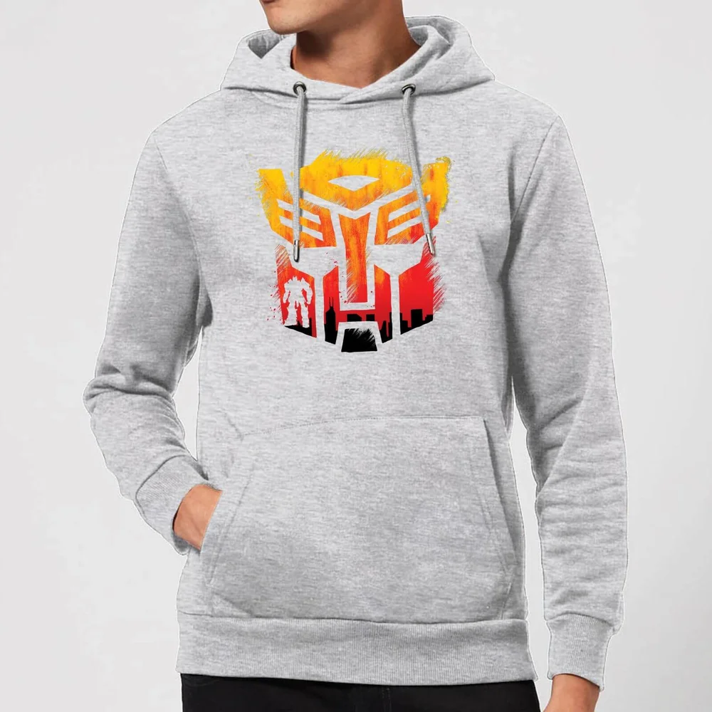 Transformers Autobot Symbol Hoodie - Grey - S Afbeelding 1