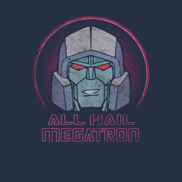 Transformers All Hail Megatron Hoodie - Navy