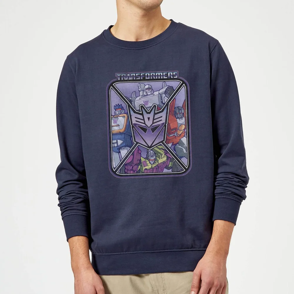 Transformers Decepticons Sweatshirt - Navy - S Afbeelding 1