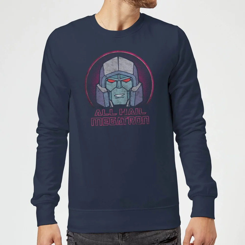 Transformers All Hail Megatron Sweatshirt - Navy - S Afbeelding 1