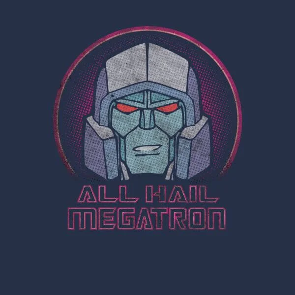 Transformers All Hail Megatron Women's T-Shirt - Navy