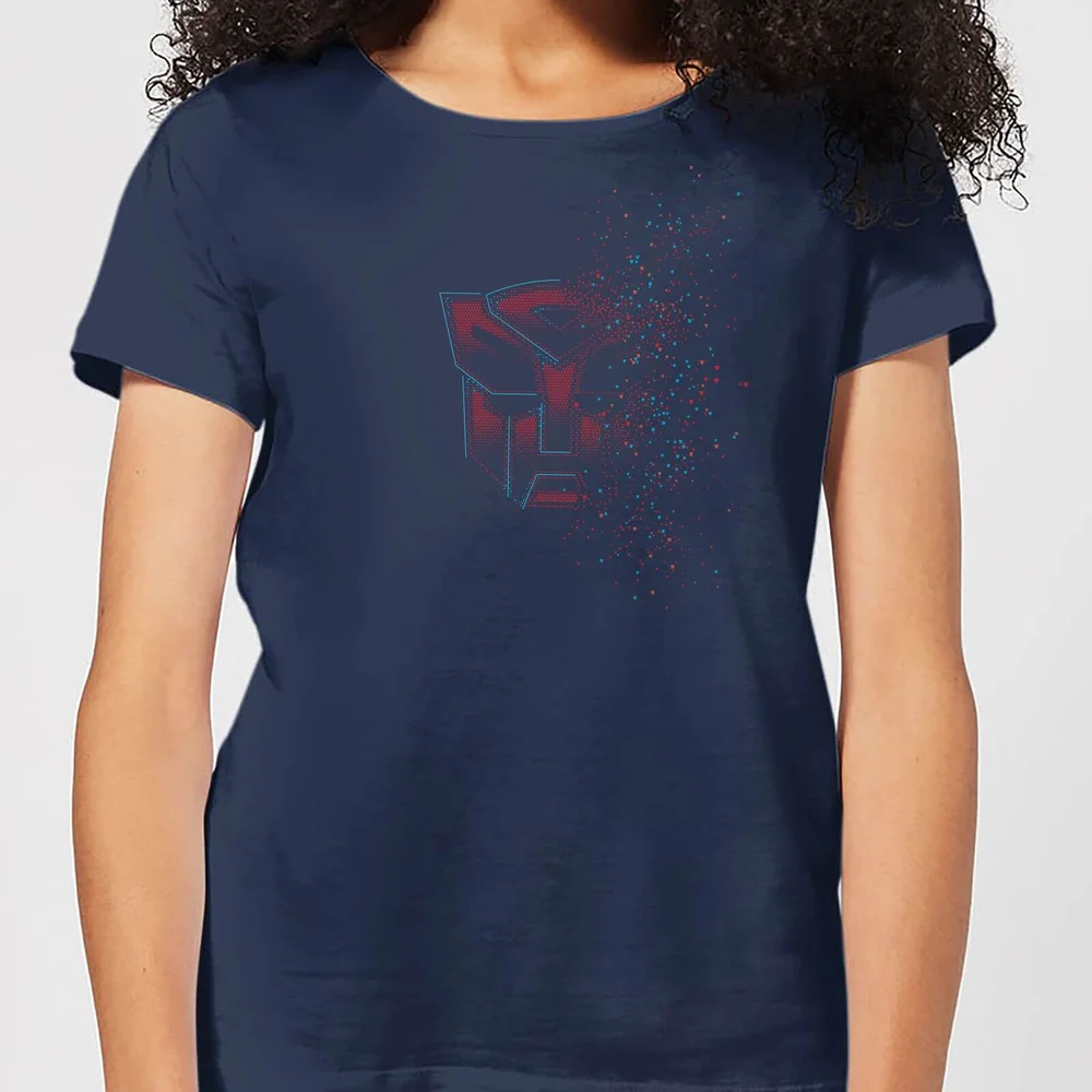 Transformers Autobot Fade Women's T-Shirt - Navy - XS Afbeelding 1