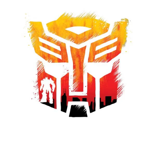 Transformers Autobot Symbol Women's T-Shirt - White