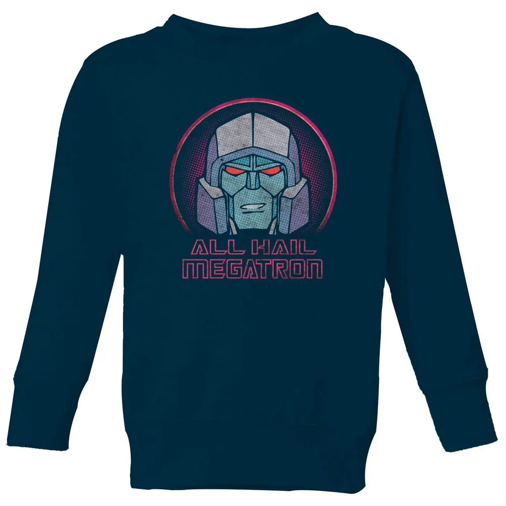 Transformers All Hail Megatron Kids' Sweatshirt - Navy - 98/104 (3-4 jaar) Afbeelding 1