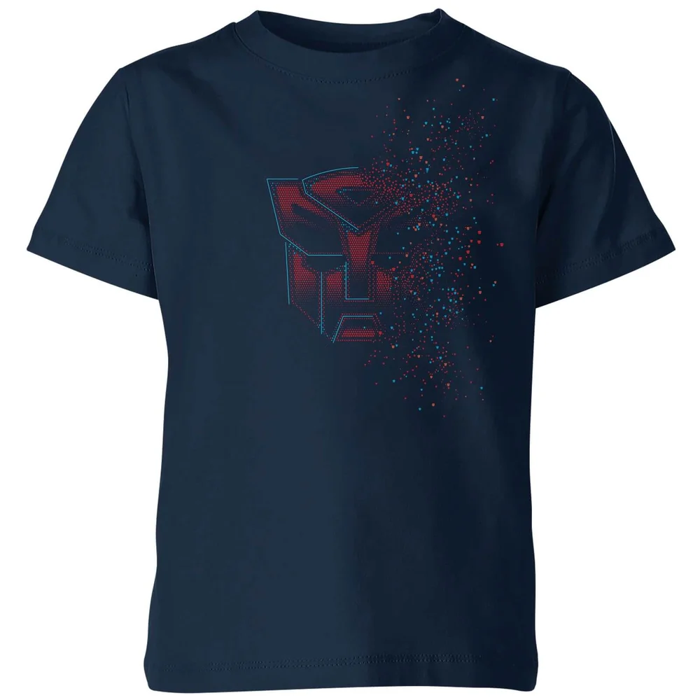 Transformers Autobot Fade Kids' T-Shirt - Navy - 98/104 (3-4 jaar) Afbeelding 1
