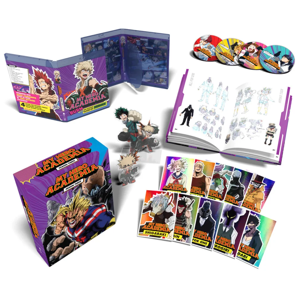 My Hero Academia: Seizoen drie deel een - limited edition Collectors Editie Dual Format Afbeelding 1