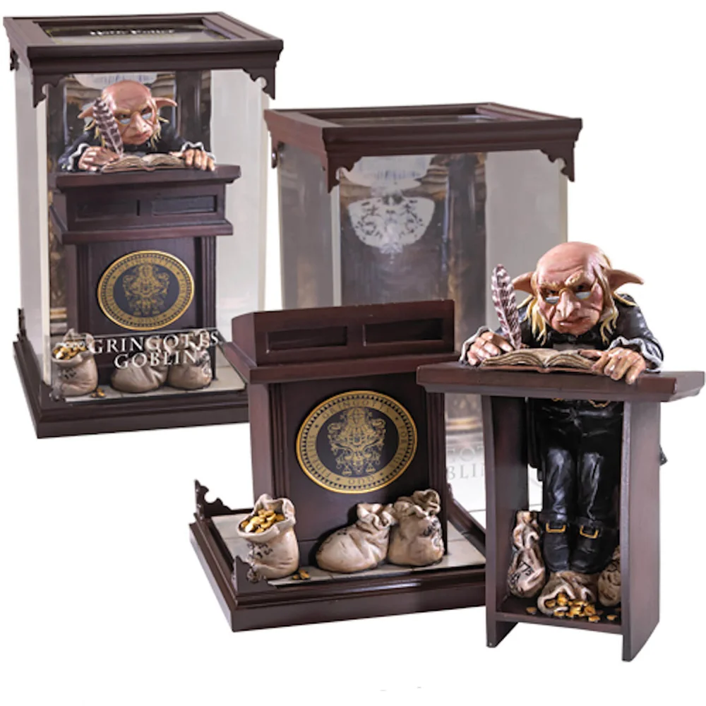 Harry Potter Magische wezens gringotts goblin sculptuur Afbeelding 1